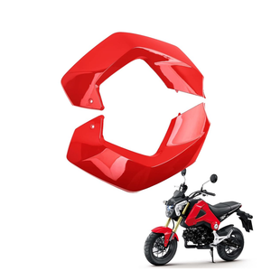 Mokuo Motorcycle Red Front Side Cover Fit For Honda Grom Msx125 SF 2013-2016 Fairings Kit Parts