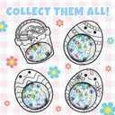 3 x Vango BIZYBOO Colorable Easter Busy Bag Scavenger Hunt - Hidden Object Search Sensory Matching Game for Kids 2 and Up | Includes 6 Non-Toxic Markers (2 Easter Eggs)