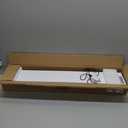 Lithonia Lighting TruWrap 4 Foot LED Ceiling Light Fixture, Low-Profile Wraparound LED Shop Light, Adjustable Lumens, Selectable Warm White/Cool White/Daylight Color, Flat Diffuser, Medium Width