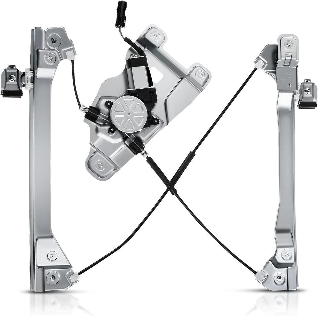 A-Premium Power Electric Window Regulator with Motor Compatible with Chevrolet Equinox GMC Terrain 2012-2017 Sport Utility Front Driver Side