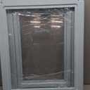 Clear Acrylic Dog Playpen with Door, 24 Inch Tall Plastic Puppy Playpen, Easy Assemble Pet Fence, 10 Panel Indoor Dog Play Pen for Puppies/Small (24 Inch High, 10 Panel)