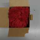 Kevin Textile 14x36 Inch Long Lumbar 1 Pack Valentines Decorative Throw Pillow Cover Soft Striped Corduroy Rectangle Cushion Case Farmhouse Solid Color Accent for Living Room Couch Sofa Bed, Burgundy