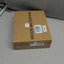 TreeLen Dust Pan and Broom/Dustpan Cleans Broom Combo with 52" Long Handle for Home Kitchen Room Office Lobby Floor Use Upright Stand Up Broom and Dustpan Set - Black/Red