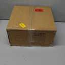 Wimarsbon Storage Ottoman, Modern Round Footrest with Soft Padded Seat, Teddy Velvet Footstool with Wood Legs, Accent Small Table or Plant Stand for Hallway, Living Room (Blue)