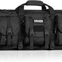 Savior Equipment American Classic Tactical Double Long Gun Bag Pistol Transportation Case w/Backpack Strap, Lockable Compartment, 36"