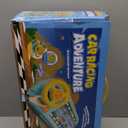 Car Racing Adventure Toy with Steering Wheel, Racing Adventure Car Steering Wheel Driving Games for Age 3+ Year Old with Musical for Boys and Girls Xmas Birthday Gift