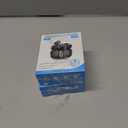 2 x Studio-Quality Wireless Ear Buds with Deep Bass & Enhanced Audio Clarity, Bluetooth 5.4, 10-Year Lifespan Earbuds, ENC Noise Cancelling Calls, Secure Fit Memory Foam Tips, IPX6 Waterproof (Black)