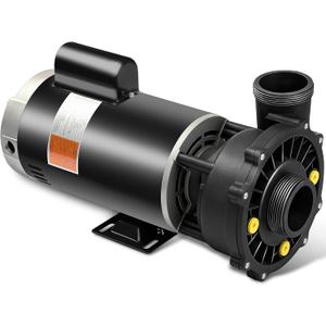 3722021-1D 56 Frame 5 hp Spa Pump, 2-Speed 230V Hot Tub Pump Standard Pool Pump, 2" Inlet/Outlet, Compatible with Waterway Executive 50