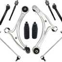 WFLNHB 10pc Front Lower Control Arm Suspension Kit Replacement for Honda Odyssey 2005-2010