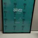 LaVie Home 12x18 Picture Frame Black Poster Frame,Display Pictures 9x12 with Mat or 12x18 Without Mat, Stable and Sturdy Frame and Polished Plexiglass, Horizontal and Vertical Format of The Walls