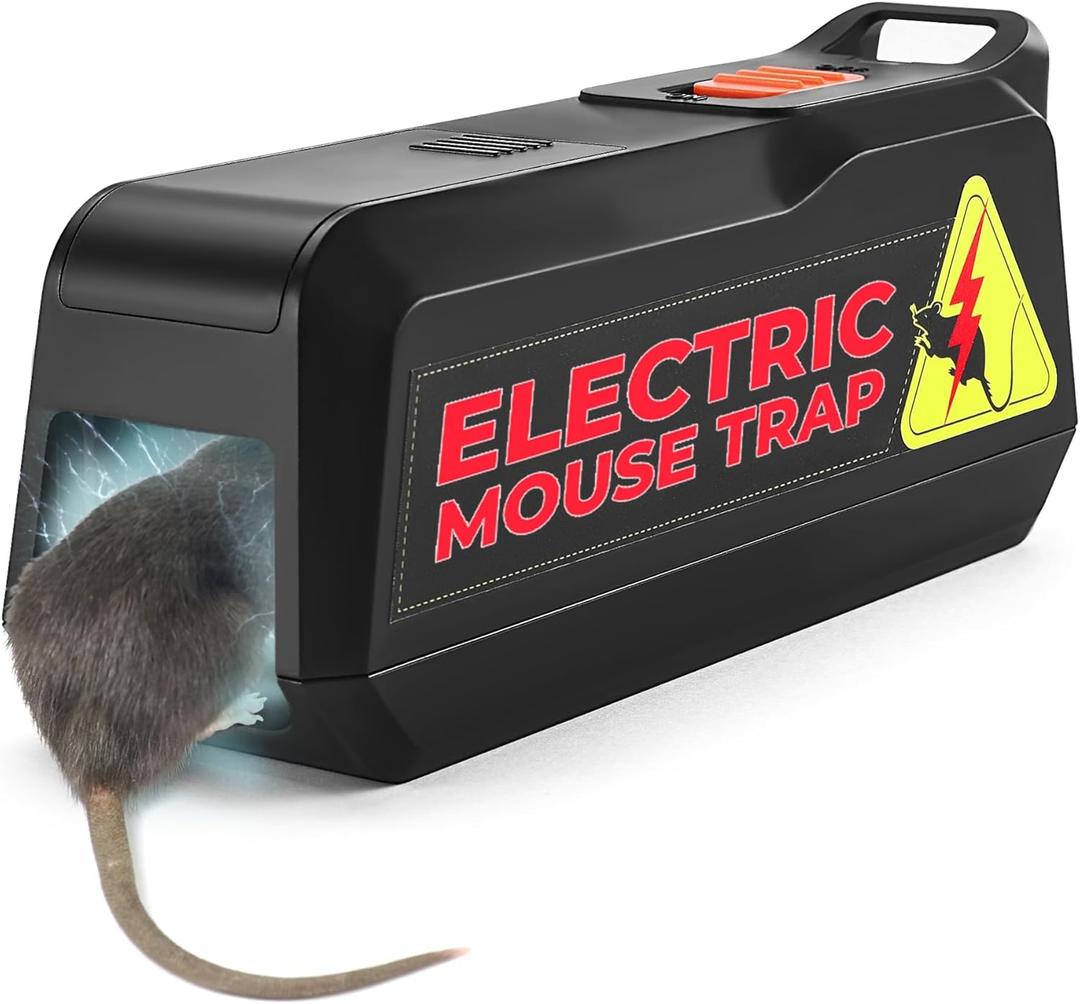 Teal Elite Electric Mouse Trap - Electronic Rodent Zapper for Indoors & Home - Humane & Effective Mouse Traps - Reusable, No Touch Mouse Killer - Safe & Easy to Use (Pack 1)
