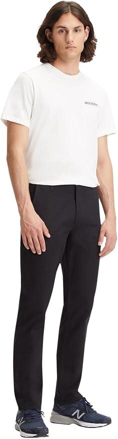 Dockers Comfort Knit Trouser Straight Fit Pant Men's 38 Black