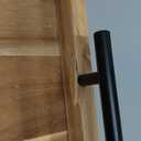 Twine Modern Manor Longboard Cheese Platter with Handles, Rectangular Cheese Board and Home Decor Tray, Dining Table Accessories Acacia Wood Set of 1