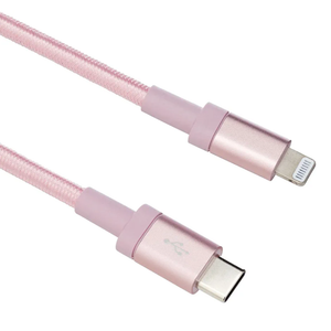 10 FT Braided Apple Lighting to USB C Cable