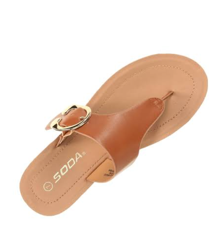 Soda Flip Flops Size 9
