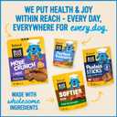 Blue Dog Bakery More Crunch Assorted Flavors, Dog Biscuits, Healthy Treats, All Natural, Bacon, Chicken, Cheese, Peanut Butter, 5 lb (Pack of 1)