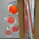 Driveway Reflectors Markers for Snow Plowing, 36-48" Reflective Driveway Steel Metal Reflective Post, Double-Sided High Visible Rustproof Design(4 pack)