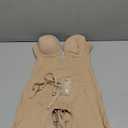 SHAPESHE Strapless Shapewear for Women U Plunge Backless Body Shaper Seamless Tummy Control Bra Bodysuit Low Back Butt Lifter Fajas Colombianas, M, Tan