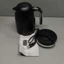 Evoloop Electric Kettles, 1.7L Tea Kettle, Hot Water Boiler Heater, Stainless Steel Electric Teapots BPA Free, Auto Shut-Off & Boil-Dry Protection, 120V/1500W-Black