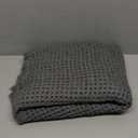 tchdio Waffle Bath Mat Rug, Super Absorbent Non Slip Bath Mats for Bathroom Mat Ultra Soft Bathmat Machine Washable Bathroom Rugs with Tassels, Bath Rugs Beside Tub, 24" x 36" (Dark Grey)