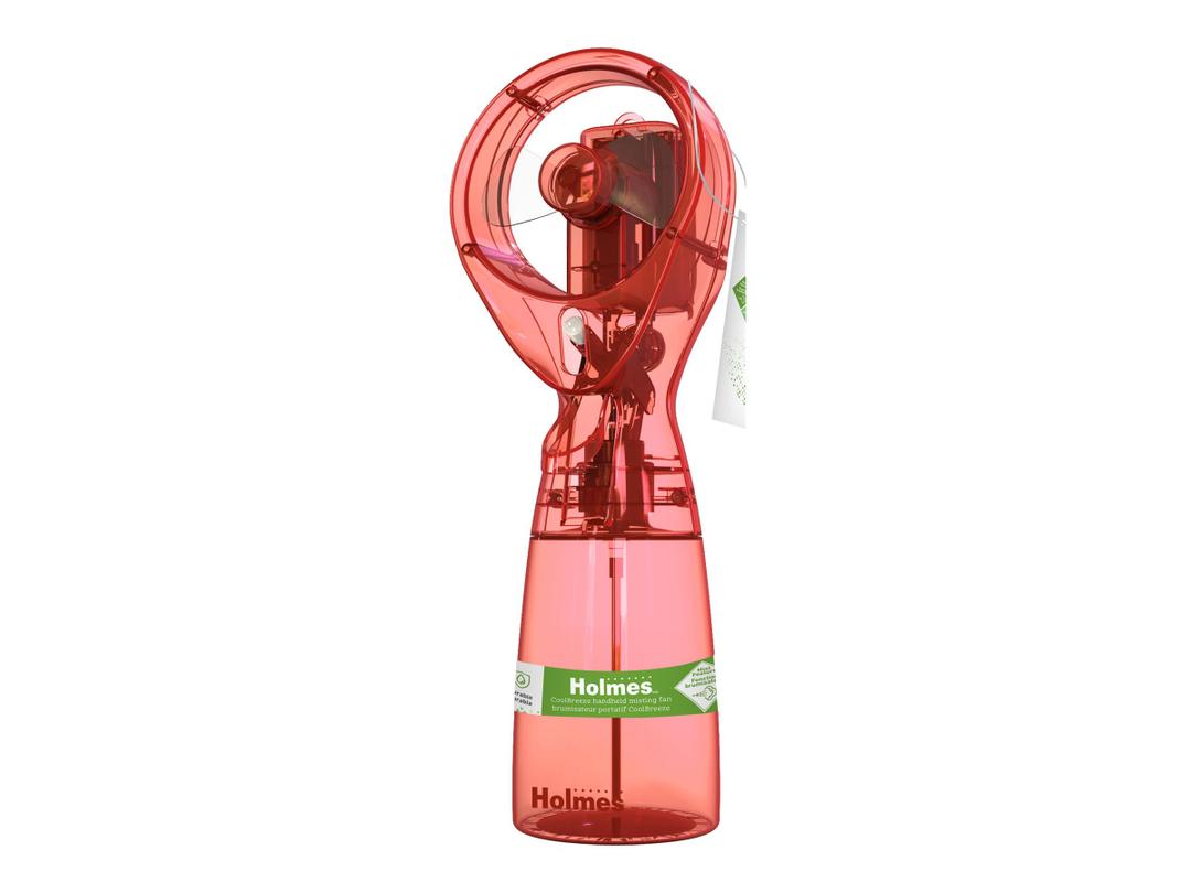 Handheld Portable Misting Fan – Battery-Powered Cooling Fan with Water Tank for Refreshing Mist, Ideal for Outdoor Events, Camping, Beach, and Patio Use