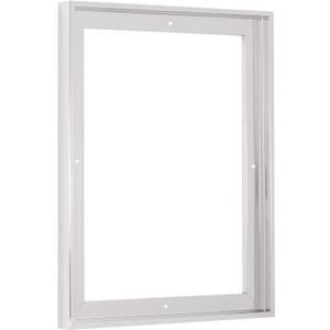 Pixy Canvas 20x24 inch Floater Frame for Canvas Paintings, Wood Panels, Canvas Panels & Stretched Canvas Boards. Floating Frame fits 5/8", 3/4" & max 7/8" Deep Artwork (Chrome, 20 x 24 inch)