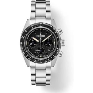 SEIKO Prospex Speedtimer Solar Chronograph Black Dial Men's Watch SSC819