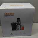 Juicer Machines 1300W Juicer Vegetable and Fruit, Power Juicers Extractor with 3" Feed Chute, Centrifugal Juicer with High Juice Yield, Easy to Clean&BPA-Free, Dishwasher Safe-Silver (XL)