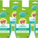 Scotch-Brite Non-Scratch Tub & Tile Scrubber Refill Pads, (Pack of 6)