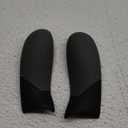 XBERSTAR Right Left Side Rails Replacement Rear Handle Grips Back Panels for Xbox One Elite Controller (Black)