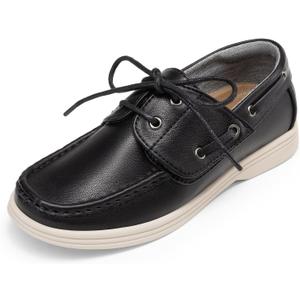 DREAM PAIRS Boys Dress Shoes Boat Shoes Slip on Loafers Casual School Shoes (Toddler/Little Kid/Big Kid) 12