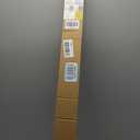 UNISHADES no Drill Cordless Roman Shades for Windows, 33" W × 64" H - 100% Blackout - Linen - Mist White