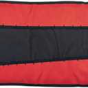 36 Pockets Tool Roll Organizer Tool Roll Up Pouch, Roll Storage Bag Pouch for Electrician (Red)