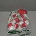 DECHOUS Christmas Decor Car Antlers Set Reindeer Car Decorations for Holiday Vehicle Nose Easy to Install