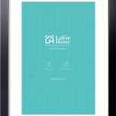 LaVie Home 16 x 24 Picture Frame Black Poster Frame,Display Pictures 12x18 with Mat or 16x24 Without Mat, Stable and Sturdy Frame and Polished Plexiglass, Suitable for wall decoration1 Pack