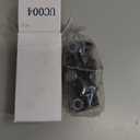 3/4 "DD x 3/4 "DD U-Joint Black Single Steering Shaft Universal Joint 35 Degree, Total Length:83 mm