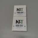 2 x KBT 4 Pack LiFePO4 Phosphate Lithium CR123A with Charger, 3V 500mAh Rechargeable Battery for Flashlight, Headlights,Digital Cameras