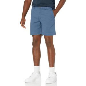 Amazon Essentials Men's Slim-Fit 7" Chino Short (32, Deep Blue)