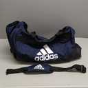 adidas Unisex Defender 4.0 Gym Duffel Bag for Men and Women, Team Navy Blue, Medium (66L)