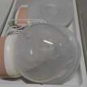 Wearable Breastfeeding Pump Hands Free of Long Battery Life, Portable Electric Breast Pump with 3 Modes and 9 Levels, LED Display, Anti-backflow, 16/18/20/22/24mm Flanges & Inserts, 2 Pack (Pink)