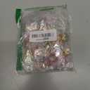 220 Pieces Mini Flower Heads,Artificial Rose Flowers with Stems,Multicolor Daisy Roses Elegant Faux for Weddings, Bouquets Parties, Home Decorations (9j3s5w2yr25)