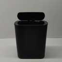 Cesun Motion Sensor Trash Can, 5 Gallon Automatic Bathroom Garbage Can with Lid, Touchless Smart Plastic Slim Wastebasket for Bathroom, Office, rv, Bedroom, Living Room, Black