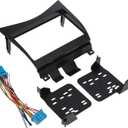 Metra Electronics 95-7862 Double DIN Installation Dash Kit for Honda Accord(Black)