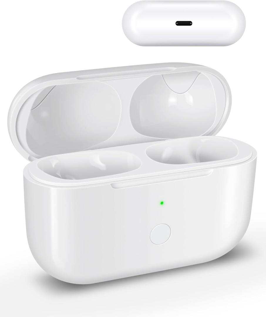 Charging Case Replacement for AirPods Pro 1st & 2nd Generation - Wireless Charger Case Without Earbuds