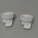 Blulu 2 Pack 5 Gallon Water Jug Spigot Replacement Faucet Assy Compatible with Coleman 5 Gallon Faucet Assy Camping, Tailgating, Parties, Emergencies