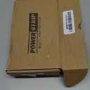 PD30W Split Extension Cord 10FT (5FT on Each Side), Single Flat Plug Twin Extension Cord with 4 AC Outlets, 2 USB-A & 3 USB-C, Nightstand Charging Station for Bedroom, His and Hers