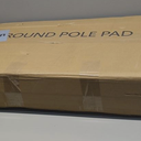 Basketball Pole Padding Heavy Duty Safety Pad for 3"- 5" Round Poles, Waterproof & Durable Garage, Basement, Outdoor Court Safety Pad (Red)