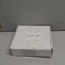 Porcelain Serving Dish,Ceramics Flower Relish Tray with Metallic Rim,Serving Bowls for Wedding,Party Perfect for Small Cereal, Pasta, Salad, Candy and Snacks White 9 inch