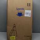 Loyoda Folding Hemi Walker, Side Style One-Arm Adult Walker, Lightweight &Adjustable Height Mobility Aid for Seniors