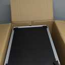 Stagiant Rolling Makeup Case Cosmetology Case on Wheels 4 in 1 Large Cosmetic Organizer Train Case Makeup Travel Case with Key Swivel Wheels Nail Artist Salon Storage Traveling Cart Trunk Black